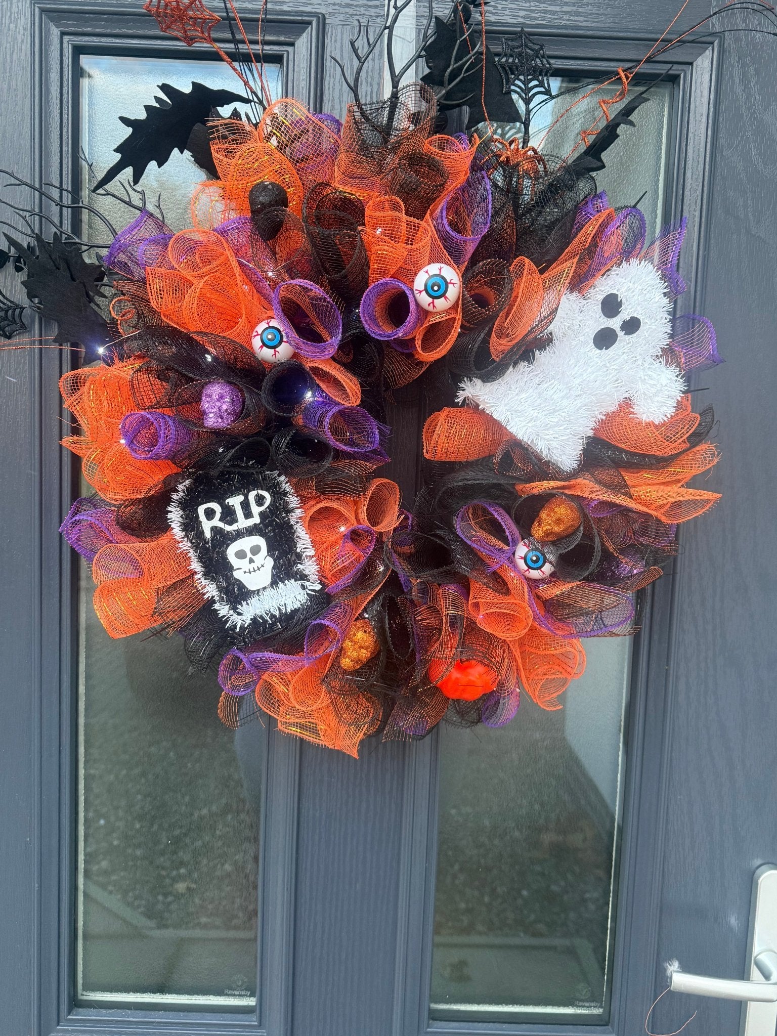 Custom Door Wreath UK | Personalised Handmade Wreath | £10 Deposit | Personalised Gifts & Memorial Creations | My Store
