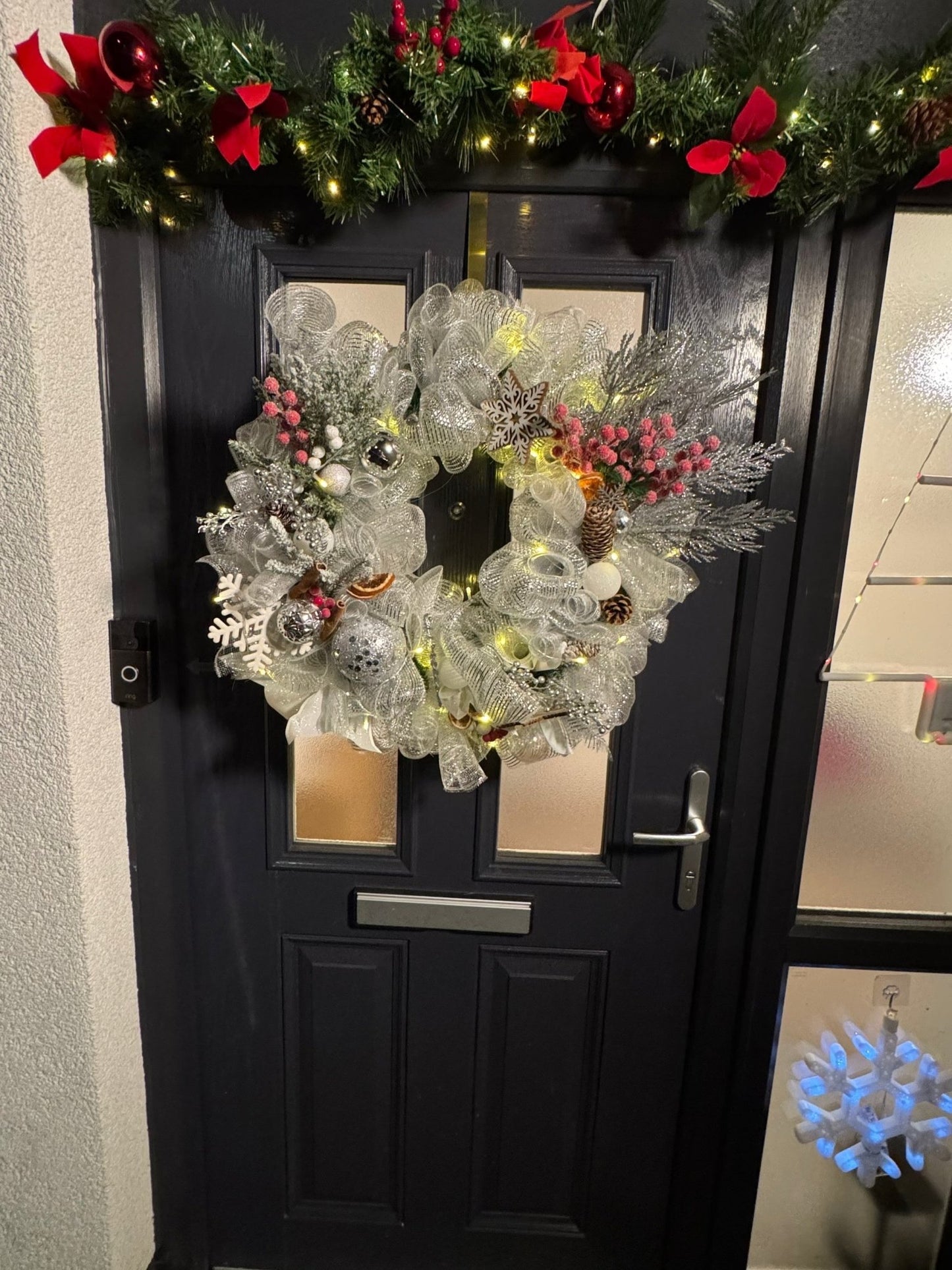 Custom Door Wreath UK | Personalised Handmade Wreath | £10 Deposit | Personalised Gifts & Memorial Creations | My Store