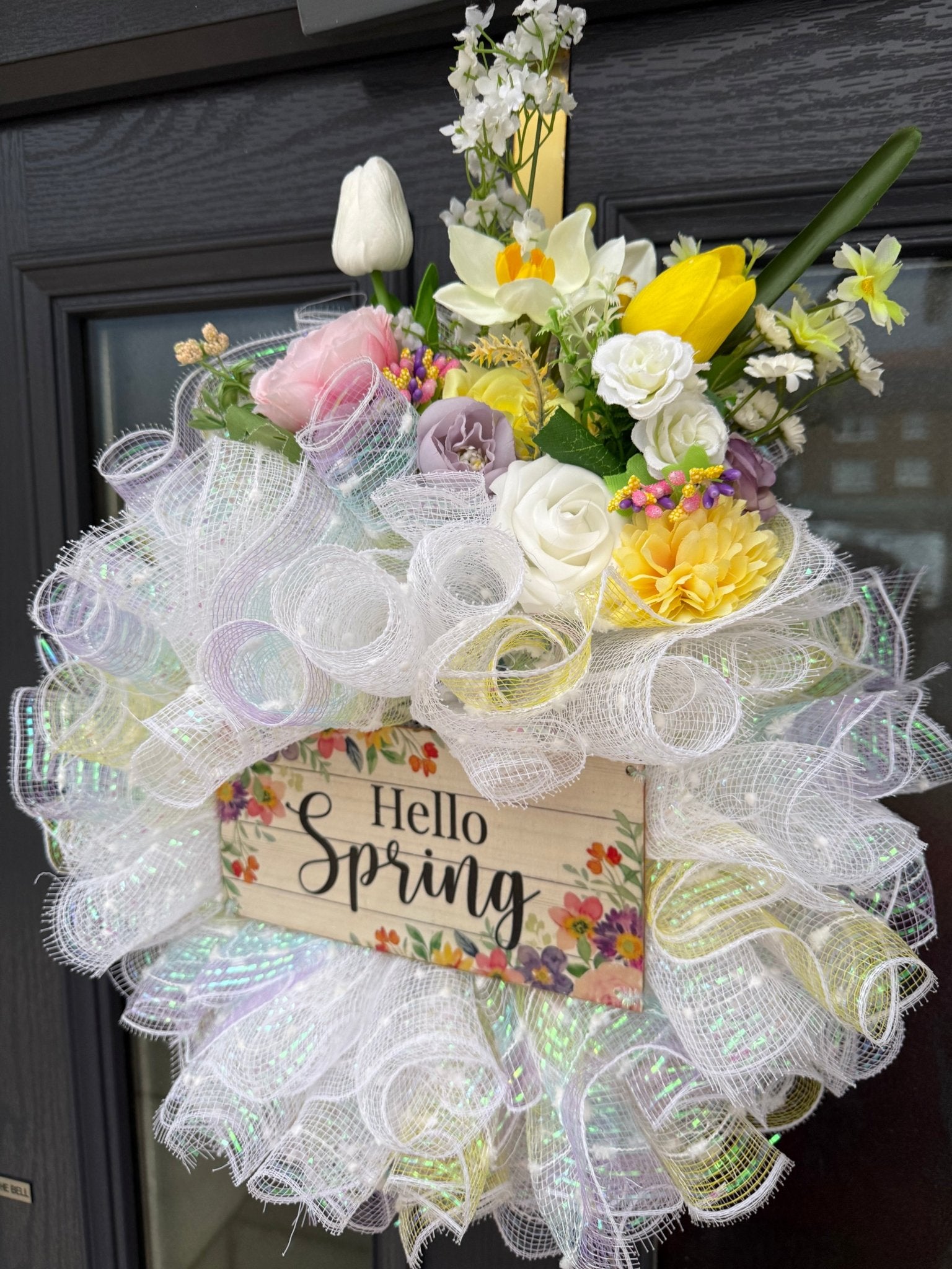 Custom Door Wreath UK | Personalised Handmade Wreath | £10 Deposit | Personalised Gifts & Memorial Creations | My Store