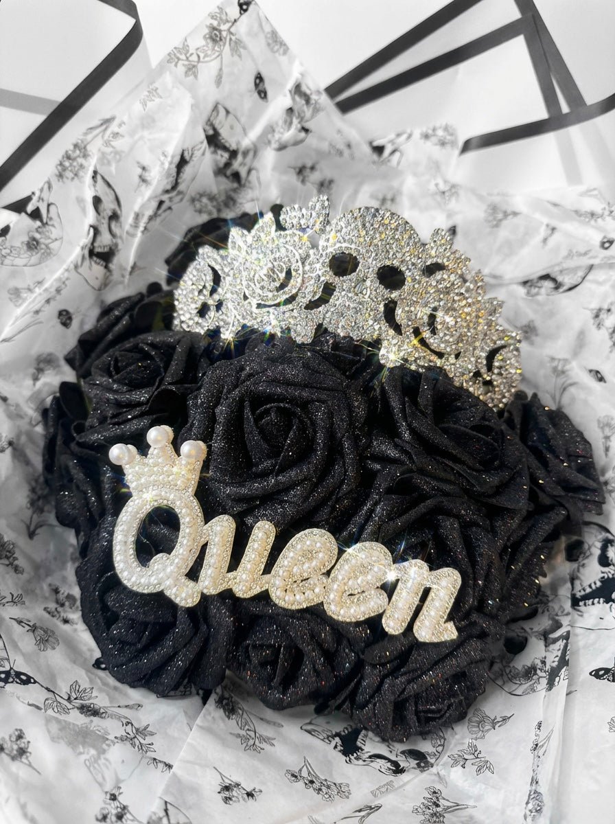 Personalised Flower Bouquet Gift | Handmade Rose Arrangement | Optional Chocolate Add - On | Personalised Gifts & Memorial Creations | Ne and Me Handmade