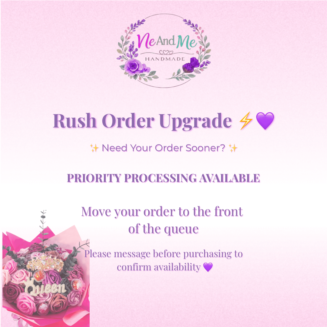 Rush Order Upgrade ⚡ | Personalised Gifts & Memorial Creations | Ne and Me Handmade